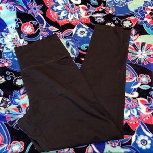 Black High Waisted Aerie Leggings